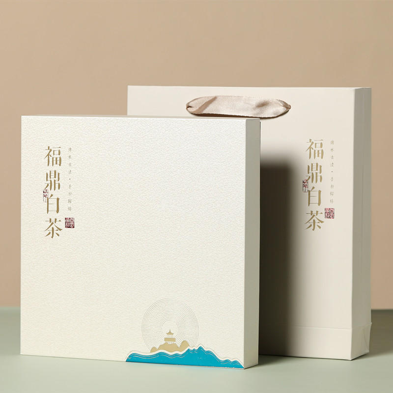 通宇福鼎白茶寿眉白牡丹空礼盒茶饼357克单饼手提盒包装礼品盒,淘宝优惠券,粉丝福利购,淘宝优惠卷