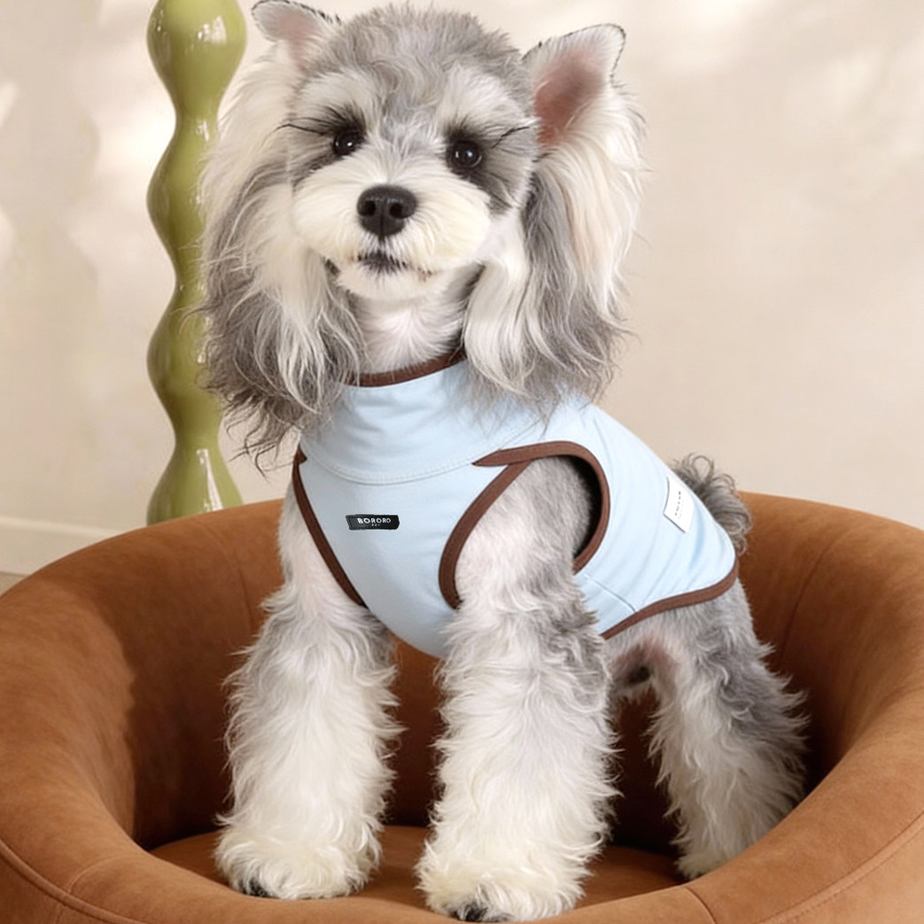 BORORO小狗狗衣服秋冬季德绒打底背心宠物雪纳瑞比熊中小型犬冬装,淘宝优惠券,粉丝福利购,淘宝优惠卷