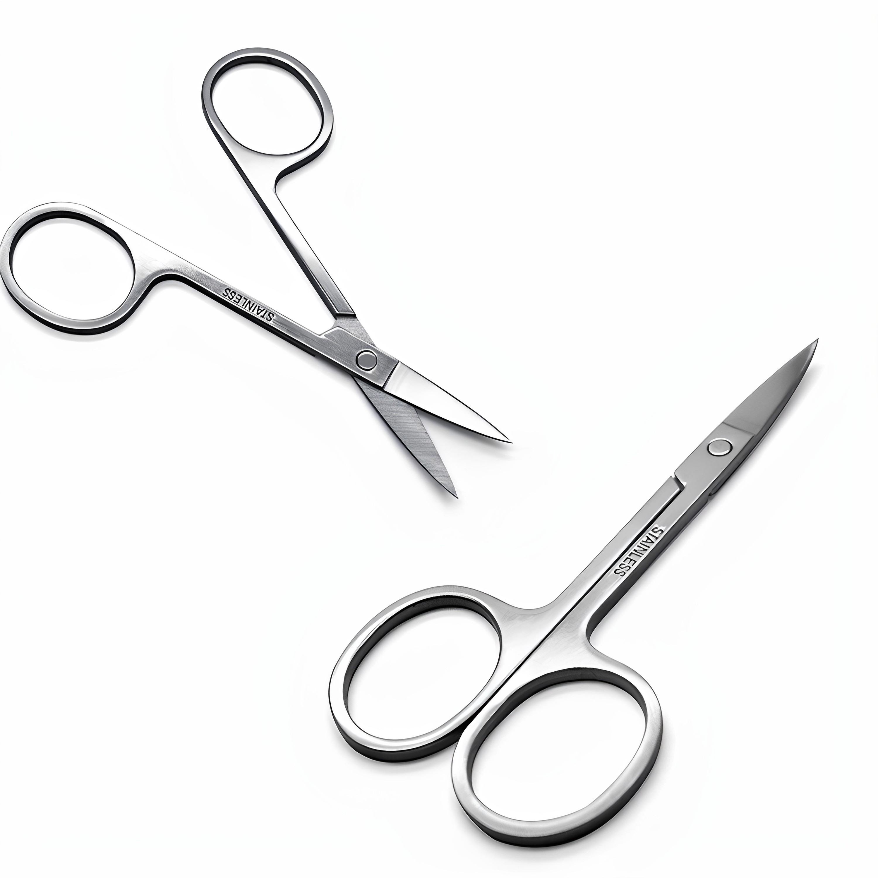 修眉剪刀美容院专用女士不锈钢男士圆头鼻毛小剪子安全美妆剪睫毛,淘宝优惠券,粉丝福利购,淘宝优惠卷