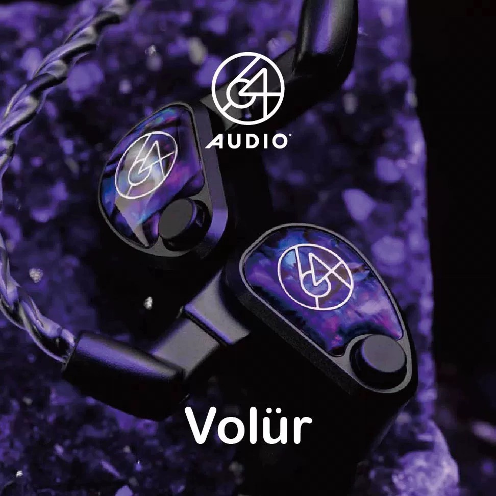 新款 64Audio Volur旗舰发烧圈铁10单元钛金属HIFI入耳式有线耳机 - 图0