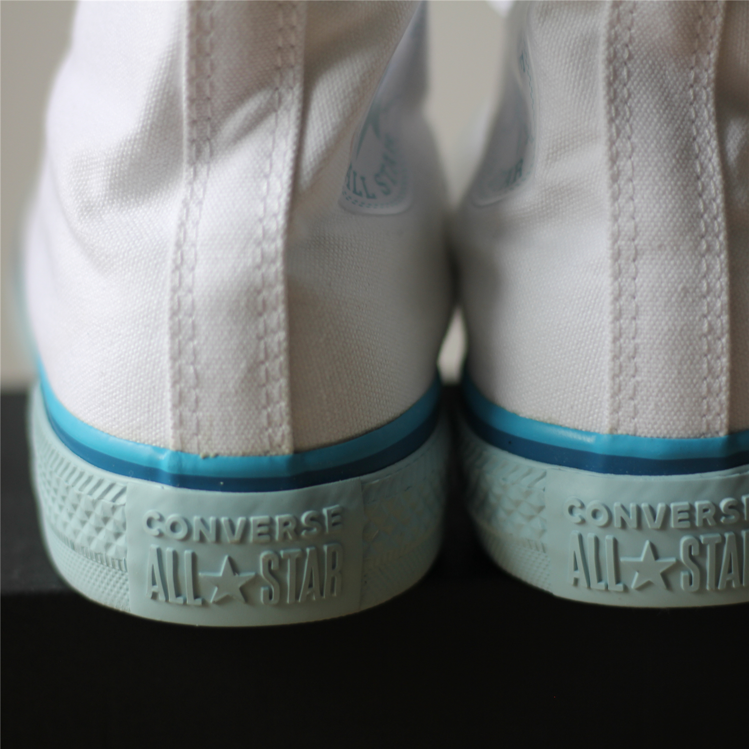 CONVERSE正品匡威allstar经典款冰蓝色高帮女鞋情侣帆布鞋568805c - 图3