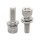 Free shipping on stainless steel six-combination screw lightning delivery