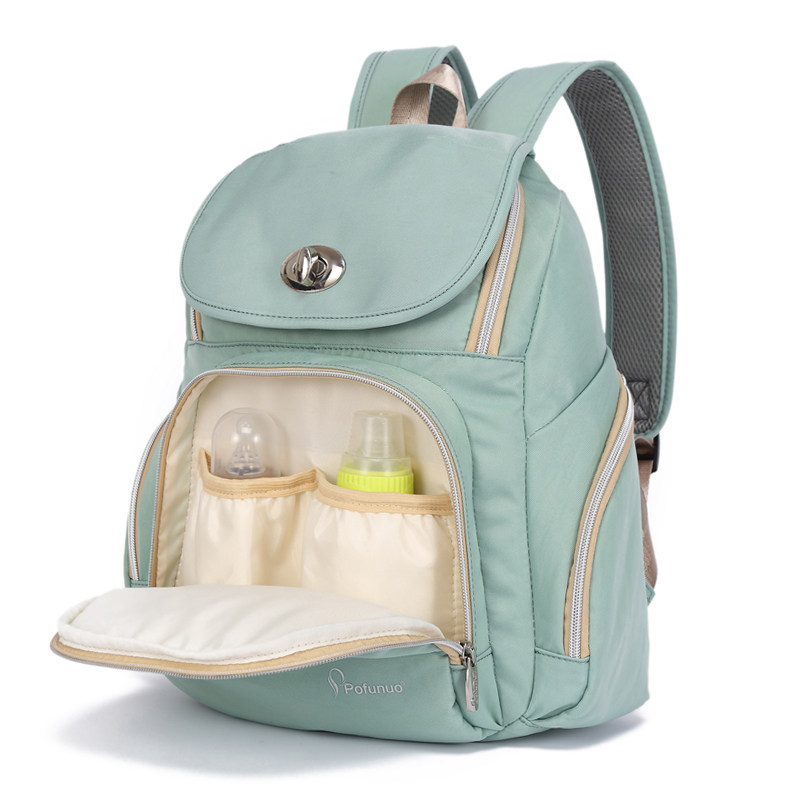 2019新款时尚双肩妈咪中号轻便背包 允秀妈咪包/袋