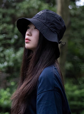 火柴棍拓途大檐防晒男女渔夫帽夏