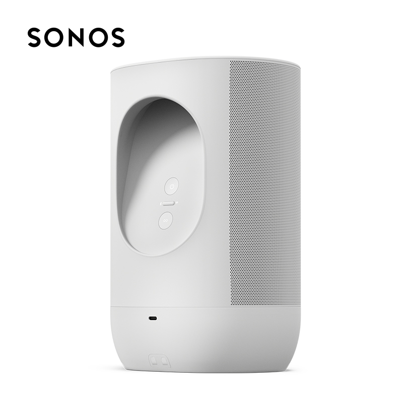 SONOS Move WiFi蓝牙音箱无线智能音响大音量环绕户外白色便携-图2