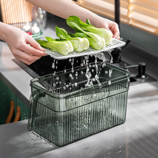 Kitchen refrigerator storage box Nordic style