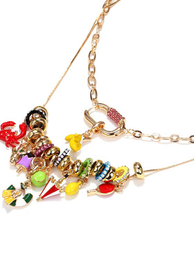 欧美大牌设计款简约项链