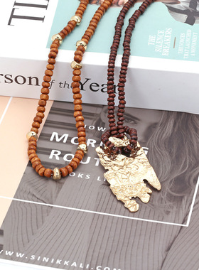 波西米亚民族风多层项链