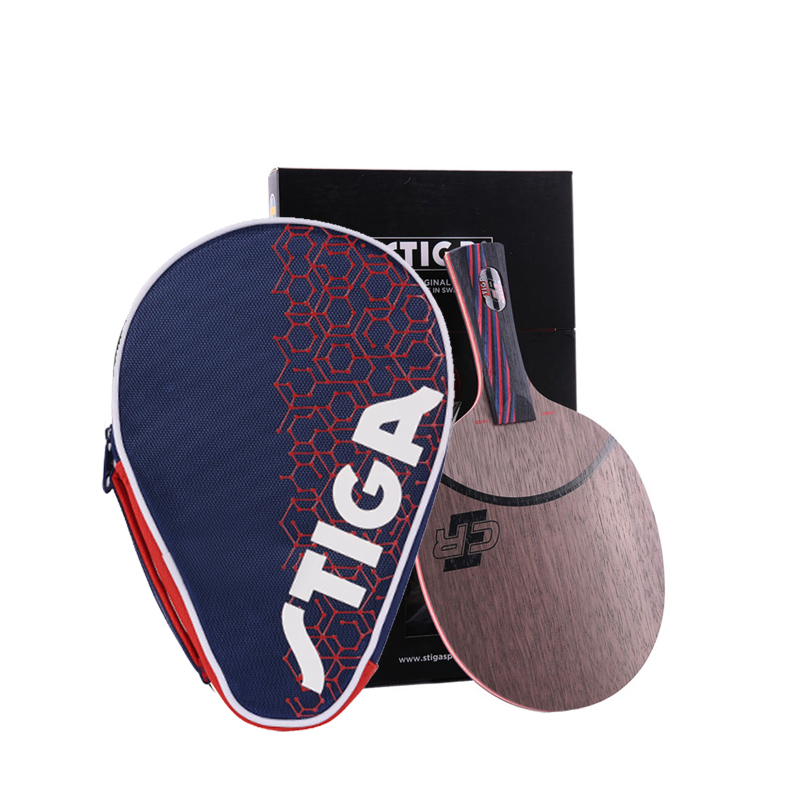 斯蒂卡乒乓球拍底板红黑碳王7.6CR专业级stiga碳素斯帝卡乒乓球拍多图0