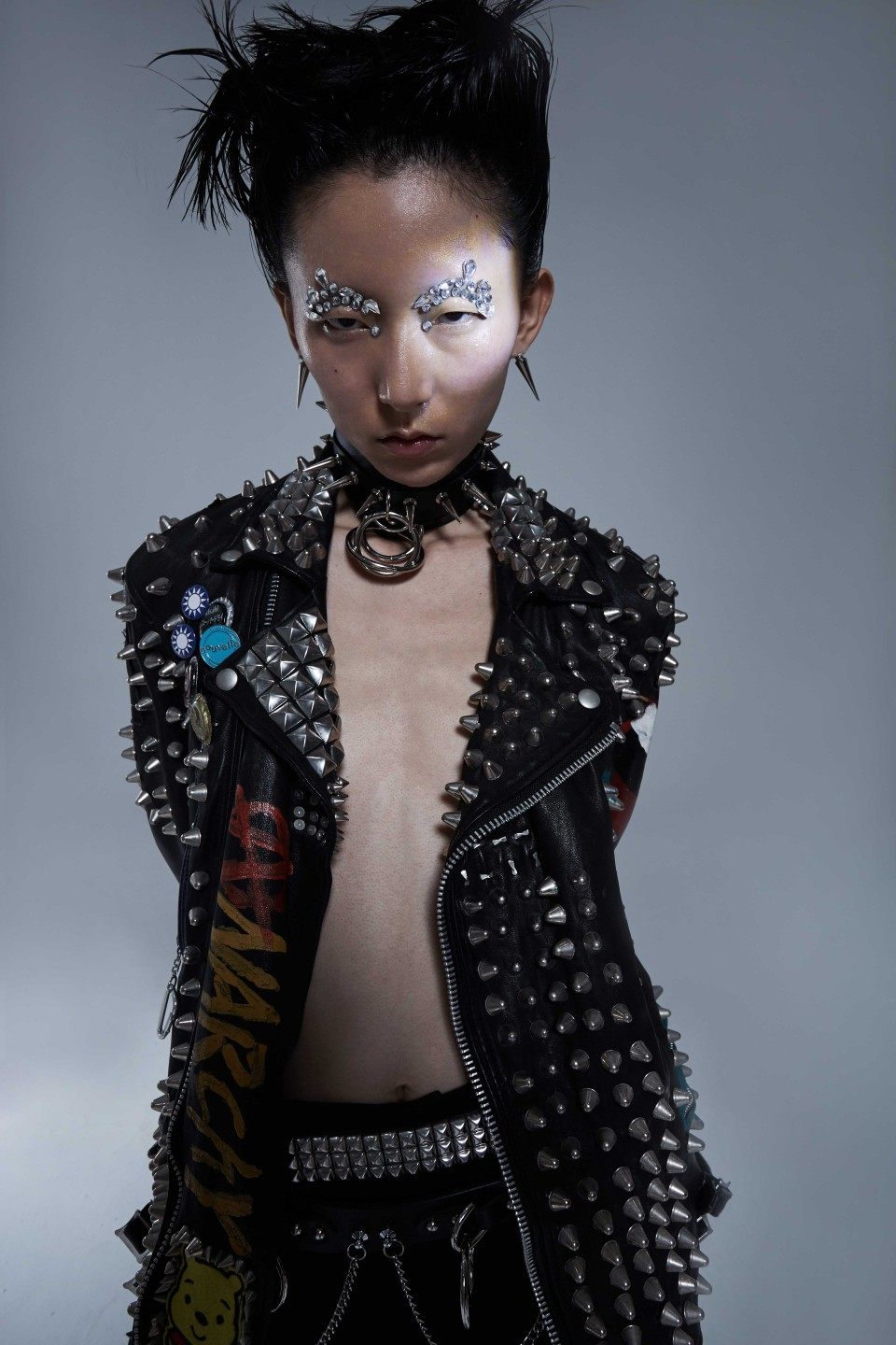 uk77铆钉皮衣马甲朋克机车摇滚两脚爪钉合金环保电镀100颗一包,淘宝优惠券,粉丝福利购,淘宝优惠卷