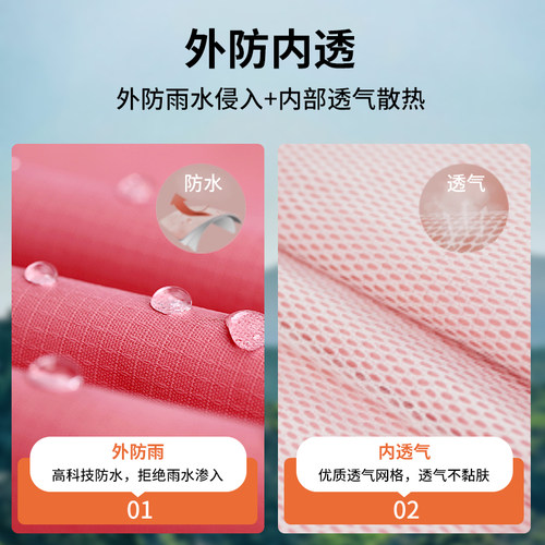 琴飞曼雨衣女全身雨衣雨裤男户外雨天骑手全身成人分体骑行电动车 - 图3