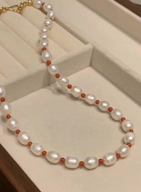 小众设计天然珍珠手链