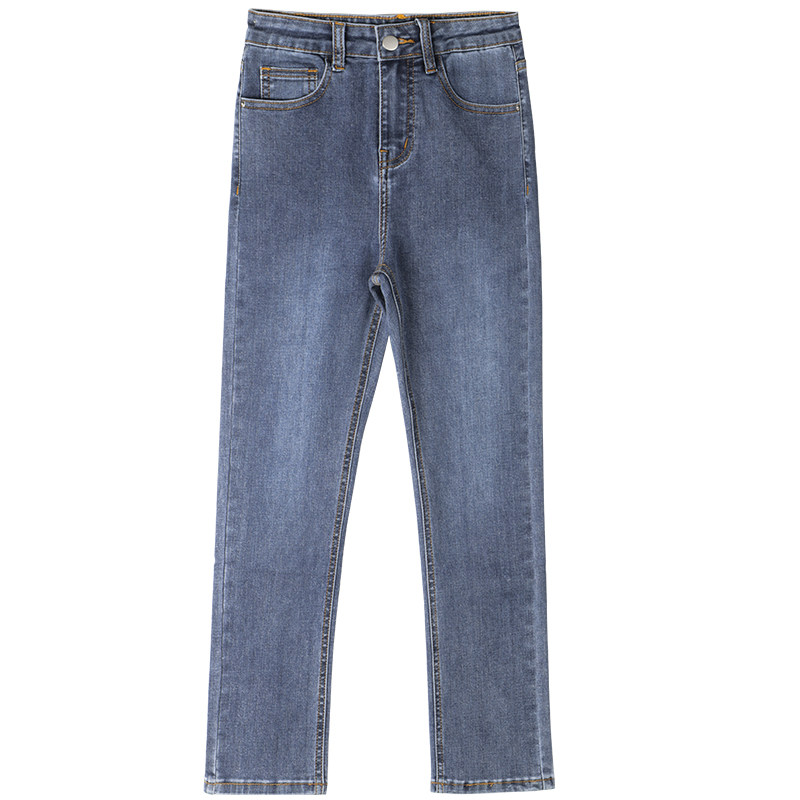 女直筒高腰2022新款爆款春秋裤子 如画牛仔裤