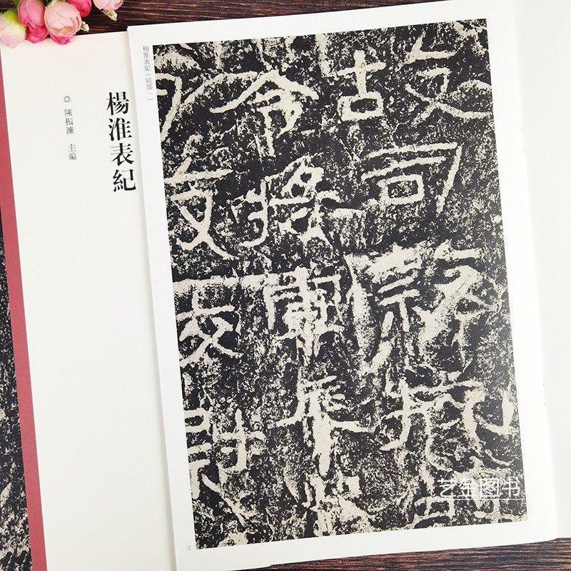 杨淮表记 隶书毛笔字帖原碑帖隶书碑刻拓印字帖中国历代经典碑帖隶书系列陈振濂编历代隶书字帖河南美术出版社 - 图0
