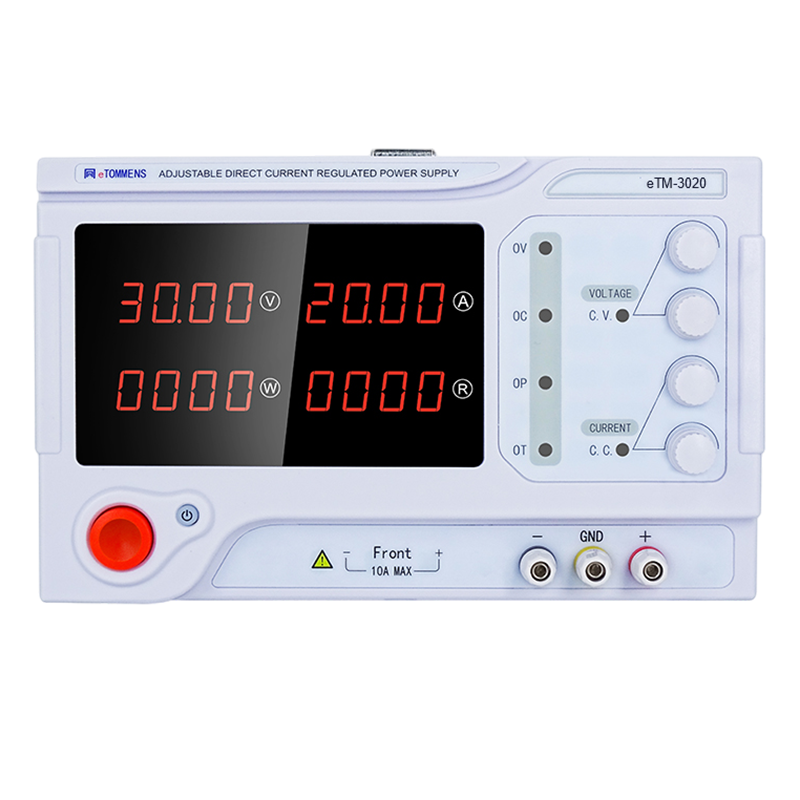 直流稳压电源同门eTM3020大功率四位数显30V60V可调稳流开关电源 - 图2