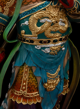 方底伽蓝韦陀武财神关公佛像