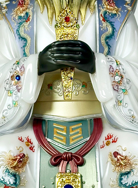 四海龙王神像汉白玉龙王爷保平安