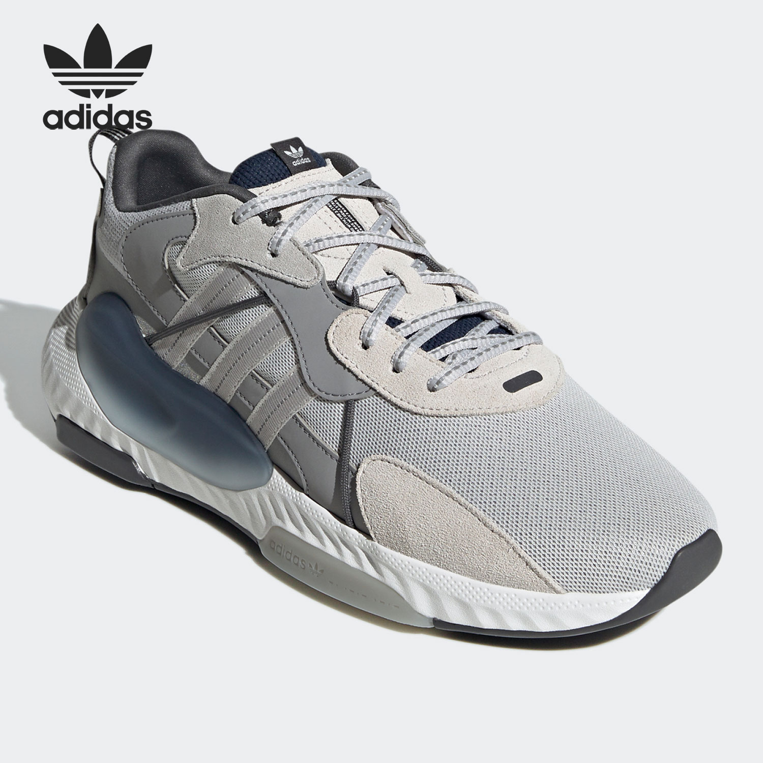 Adidas/阿迪达斯正品新款男女健身训练运动缓震防滑休闲鞋 H05766 - 图1