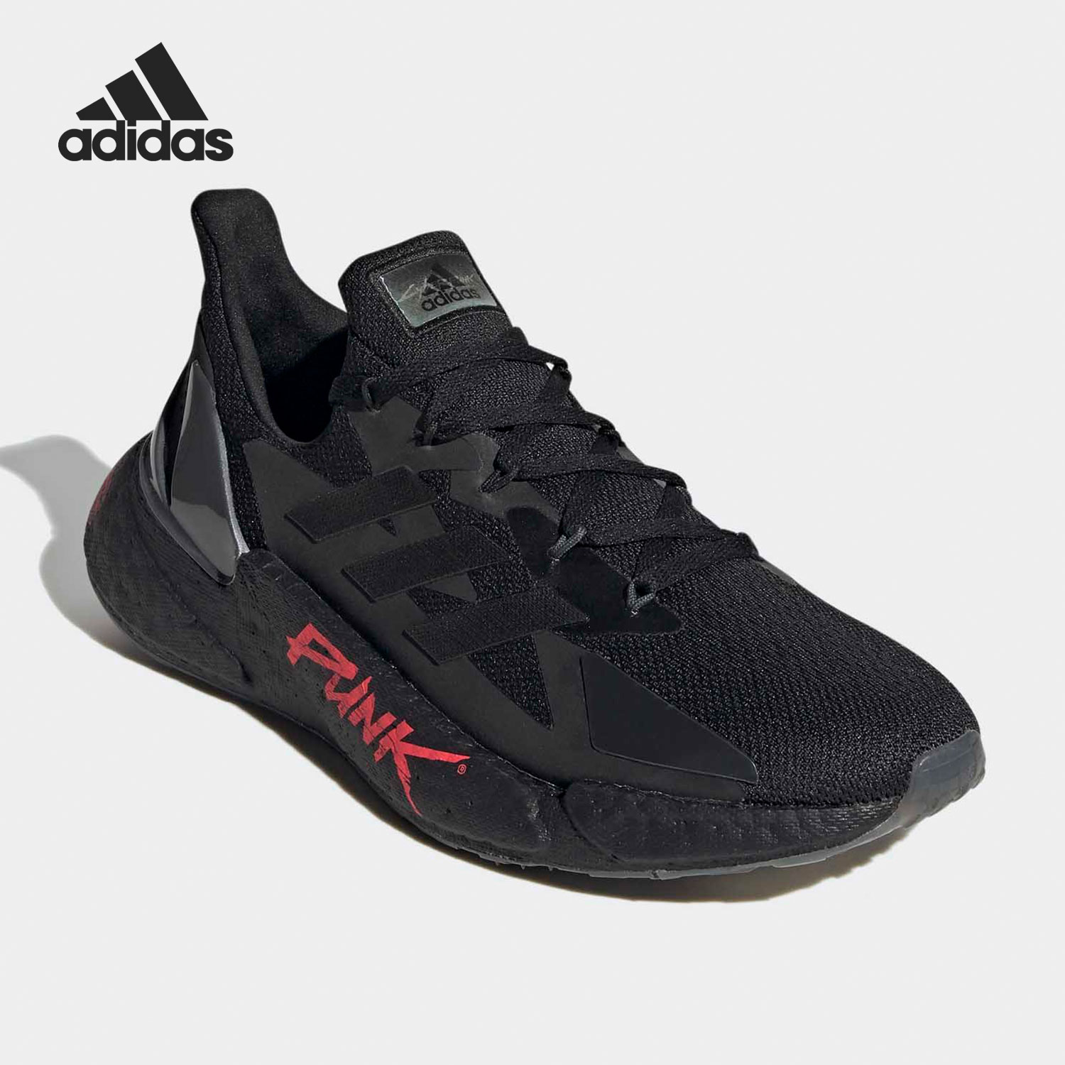 Adidas/阿迪达斯正品男女X9000L4CYBERPUNK 2077Pure跑步鞋FZ3091 - 图0