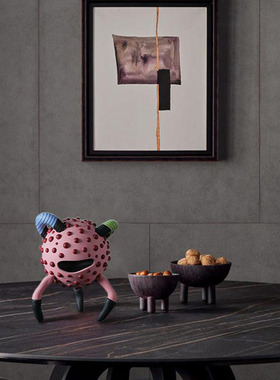 现代儿童房外星人浮游生物摆件