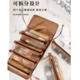 Косметичка, портативная съемная сумка через плечо, вместительная и большая сумка для путешествий, сумка для хранения, сумка-органайзер