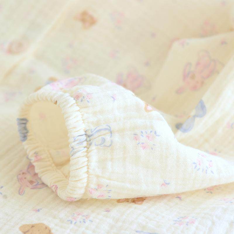 新款纯棉双层纱布睡衣女春秋夏季可爱卡通长袖开衫全棉家居服套装,淘宝优惠券,粉丝福利购,淘宝优惠卷