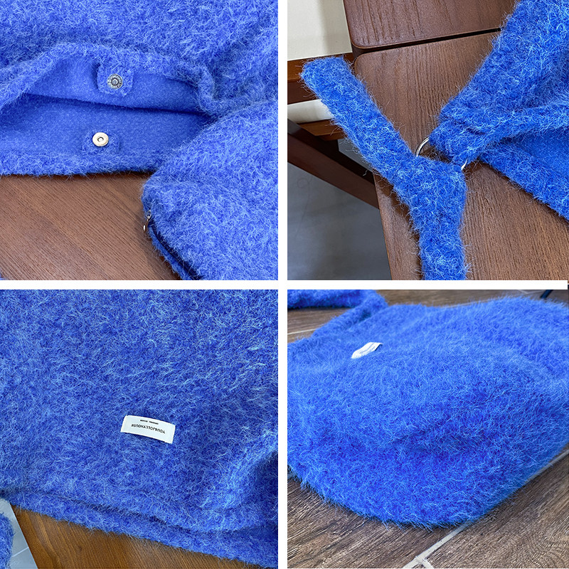 2025秋冬新款毛绒包包女百搭可爱大容量单肩包可调节斜挎包,淘宝优惠券,粉丝福利购,淘宝优惠卷