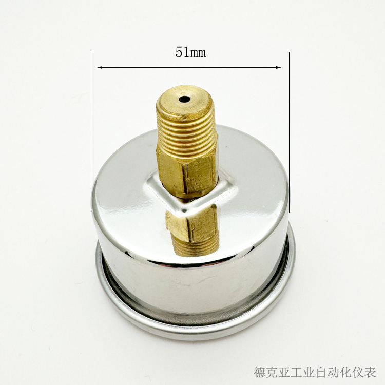 400KG浸油轴向压力表0-40MPa电动打压泵防震液压表YN50Z直径50mm - 图1