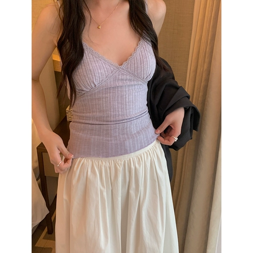 Белый сексуальный летний топ с чашечками, базовая майка без рукавов, для маленькой груди, по фигуре, красивая спина