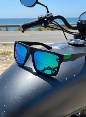 偏光变色太阳镜男士运动户外墨镜