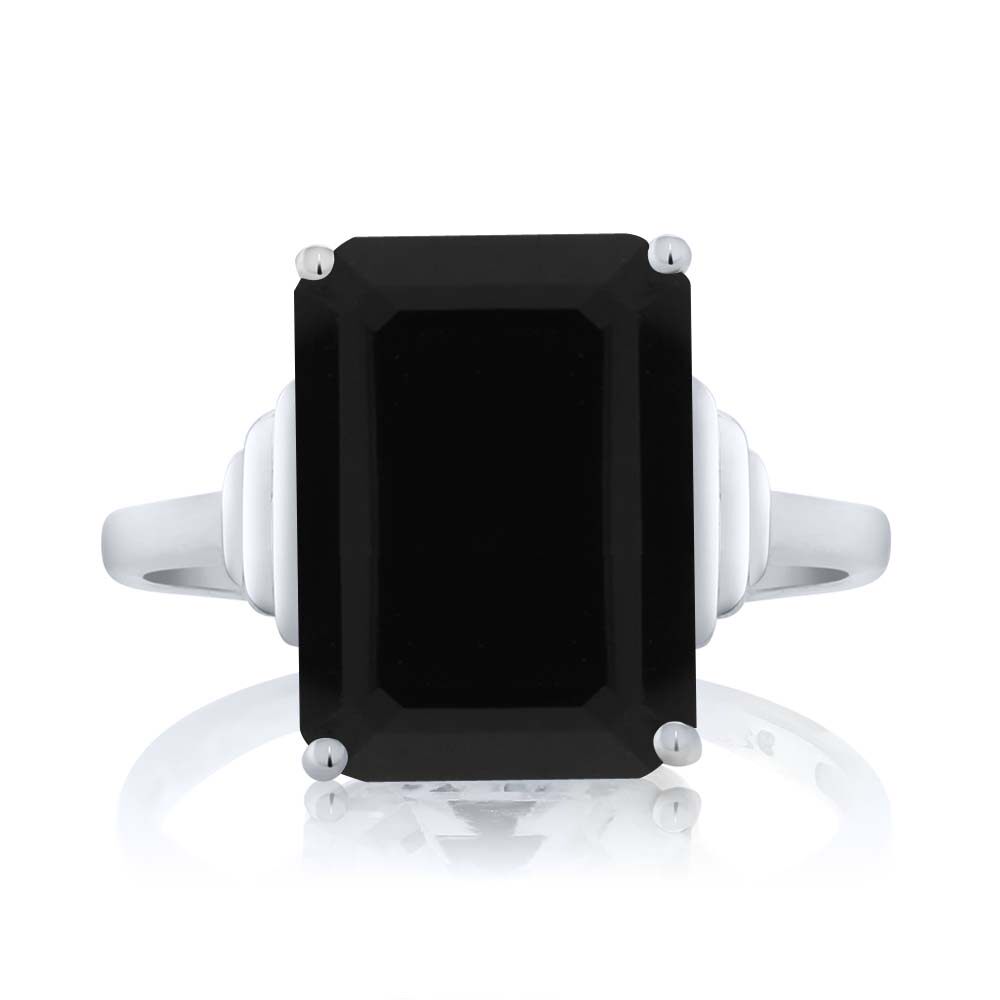 gem stone king5克拉方形时尚女戒 gemstoneking海外戒指/指环