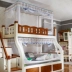 Giường trẻ em cao và thấp giường lưới giường ngủ 1,5 m 1,35m1,2 đôi trẻ em 1.0 tài khoản ký túc xá sinh viên - Lưới chống muỗi