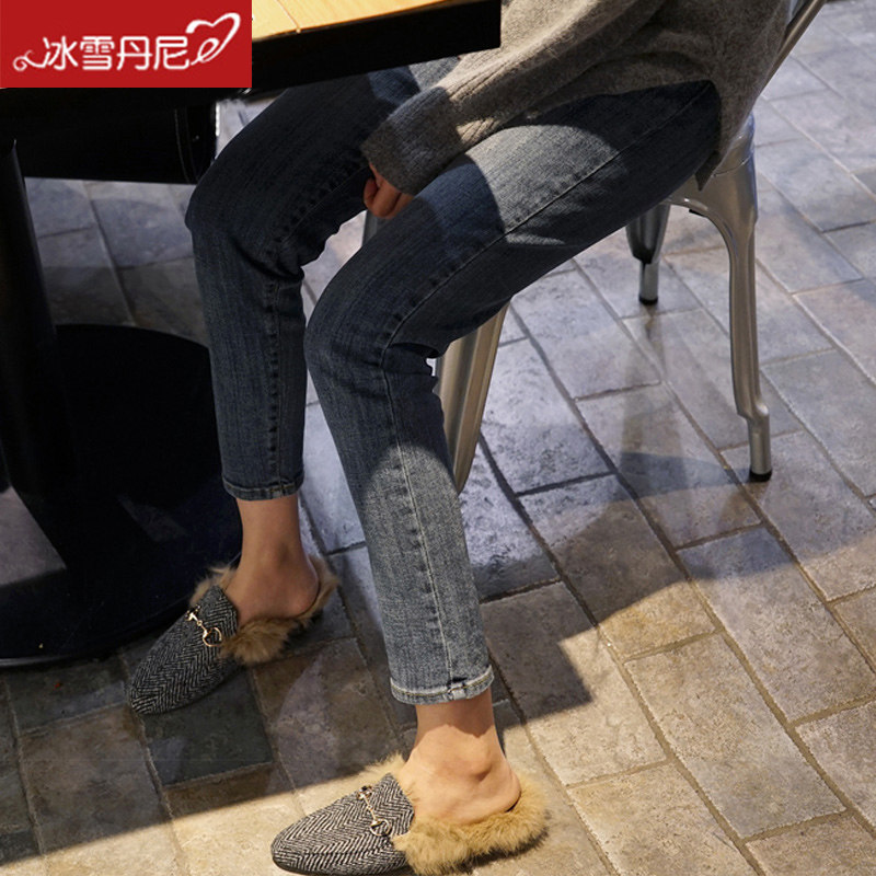 8分小脚九分裤2020年夏季牛仔裤 冰雪丹尼牛仔裤