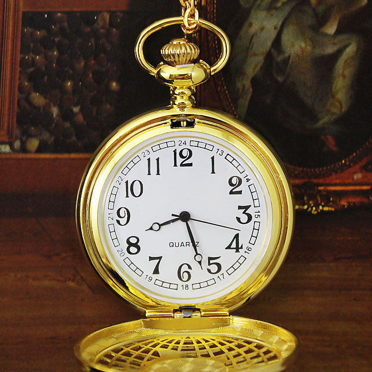 复古白领学生表潮流男女项链陀表 木川怀表