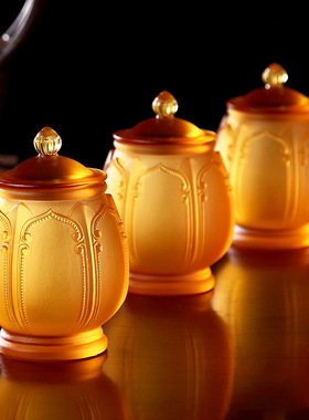 台湾琉璃佛堂观音家用吉祥供水杯