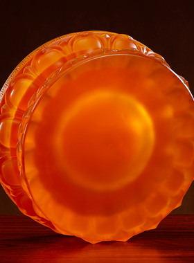 佛前莲花底座圆形佛像增高台摆件