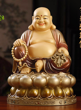 招财家用大肚开心笑佛弥勒佛摆件