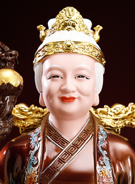 道家黑老太神像东北铁刹山黑妈妈