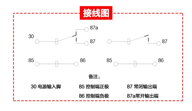 日本进口松下 汽车大功率继电器12VDC 70A 4脚CB1aH-TR宽脚继电器 - 图3