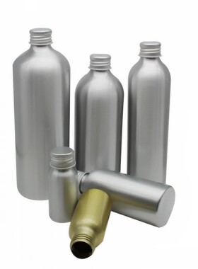 10ml螺口银色乳液精油纯露铝瓶