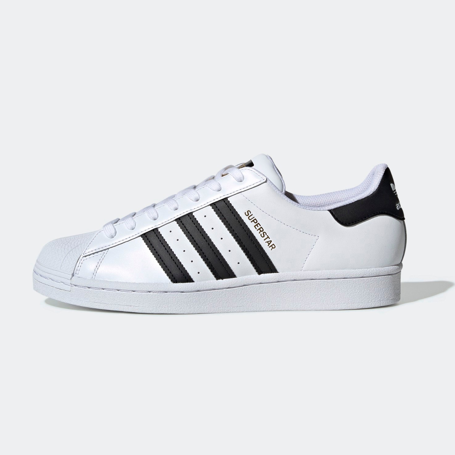 Adidas originals Superstar三叶草金标贝壳头男女低帮板鞋EG4958 - 图3