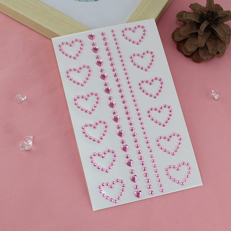 脸上贴饰品演唱会脸贴蓝色蝴蝶结妆容脸部应援妆造化妆贴纸美甲钻 - 图0