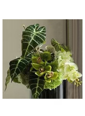 北欧白色果盘餐具摆件琉璃花瓶