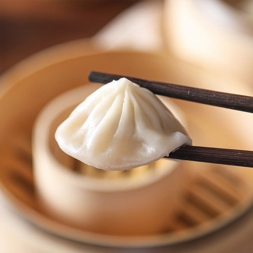 南翔小笼包180g上海灌汤小笼包汤包10只早餐包子方便速食实体店 - 图2