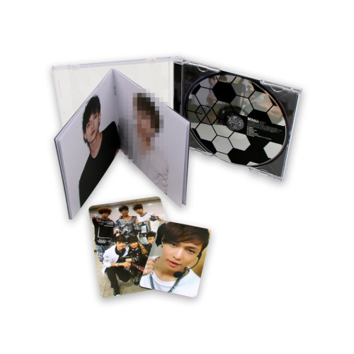 现货EXO-M 1st Mini Album MAMA 专辑CD光盘+歌词写真本+签名小卡 - 图3