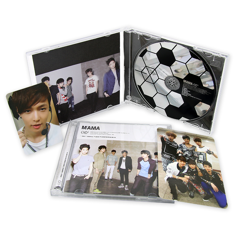 现货正版EXO-M+EXO-K专辑MAMA中文版+韩文版+2CD+精美写真+小卡 - 图1