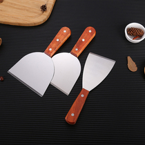 Stainless Steel Baking Cold Noodle Special Shovel Knife Iron Plate Burning Cuisine Shovel Fried Ice Shovel Pickle Pancakes Pancake Fruit Tool