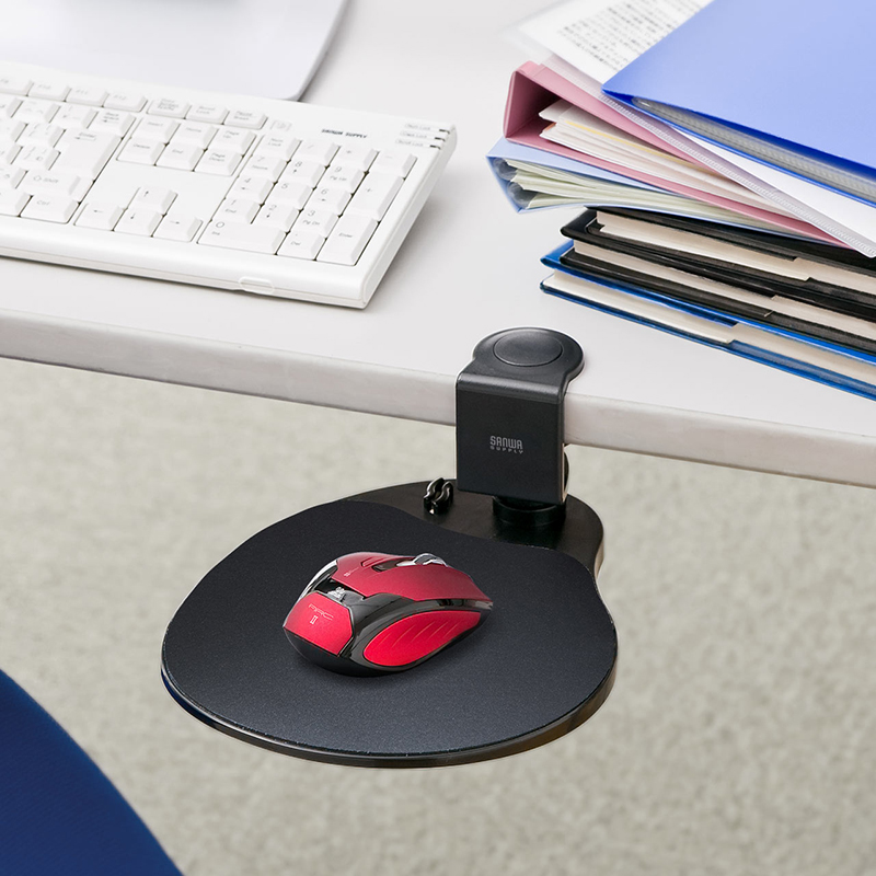 日本SANWA山业手托架人体健康学设计多功能电脑肘托扩展鼠标垫 - 图0