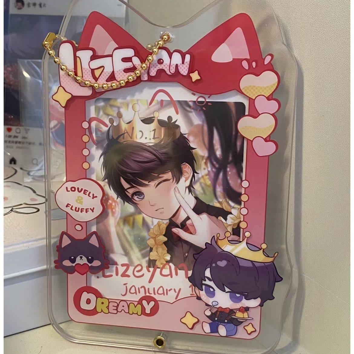 恋与制作人李泽言乙游周边生日卡相卡相框亚克力桌面摆件可爱送礼,淘宝优惠券,粉丝福利购,淘宝优惠卷