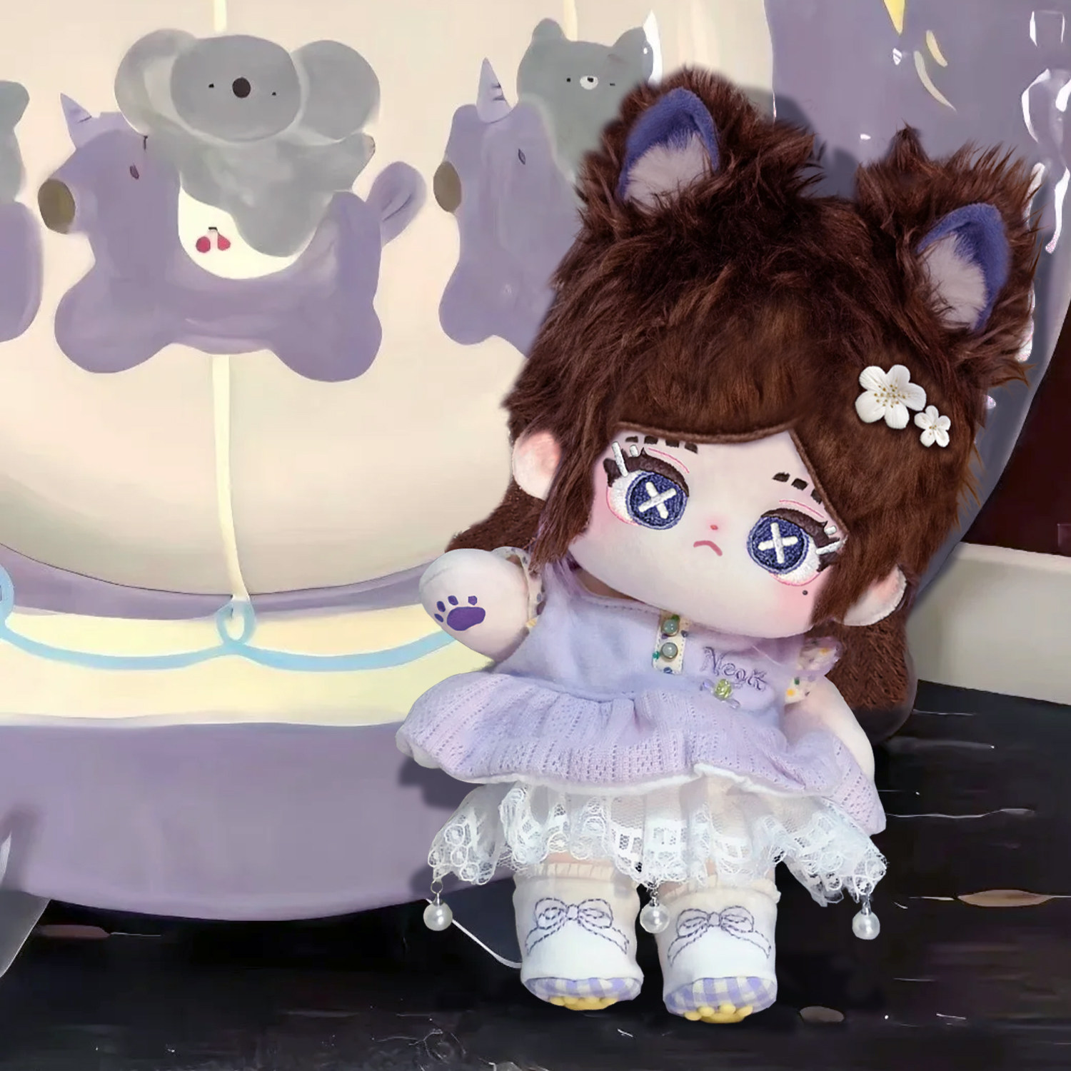 第五人格调香师棉花娃娃20cm正品换装公仔送礼物周边20cm娃娃有骨,淘宝优惠券,粉丝福利购,淘宝优惠卷